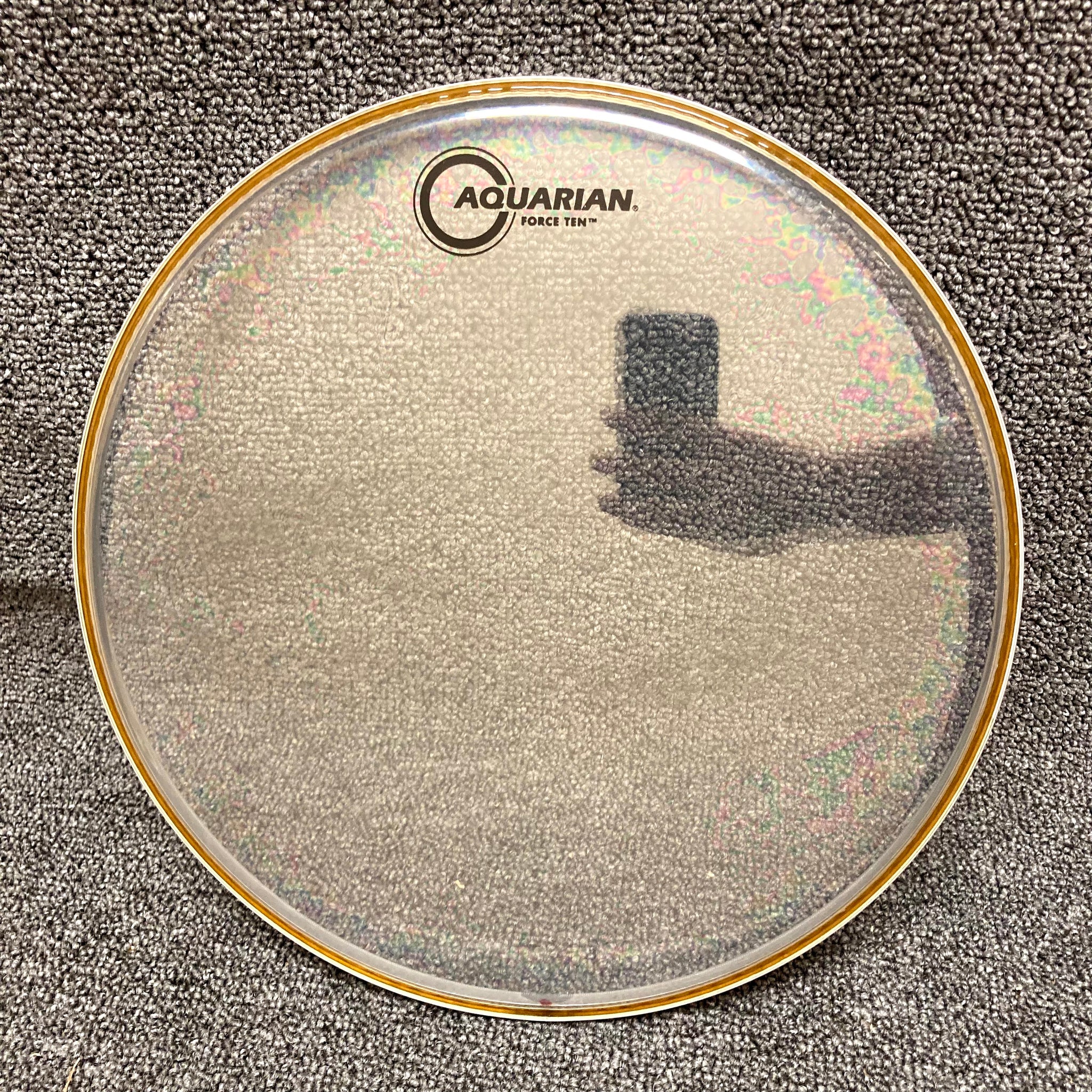 NOS Aquarian 13 Force Ten Clear Drum Head FOR13 Mountain Music