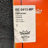 NOS Remo 13" Ebony Emperor Crimplock Drum Head BE-0413-MP