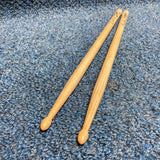 RARE Zildjian Concert Band Hickory Drum Sticks - Wood Tip