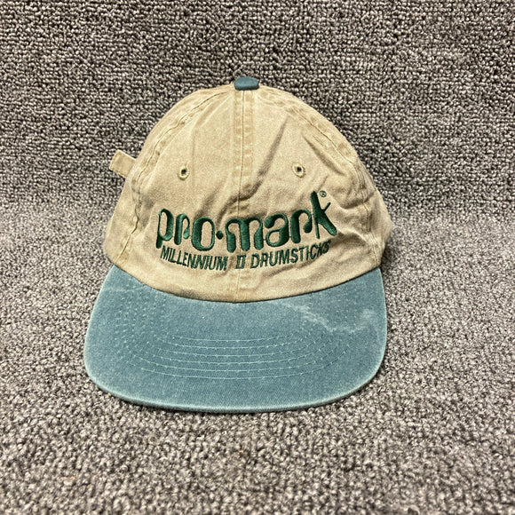 NOS Pro-Mark Millenium II Drumsticks Baseball Cap Green/Beige