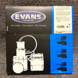 NOS Evans 10" EC Hazy Snare Batter Drum Head B10ECS B STOCK