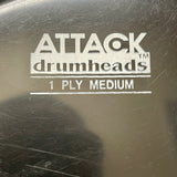 Attack Drum Head 6" Black