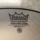 Remo PS132400 Pinstripe Clear 24" Bass Drum Head