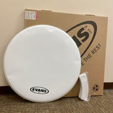 Evans MX2 White Bass Drum Head 28" White
