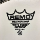 NOS Remo 8" Emperor White Suede Drum Head BE-0808-WS