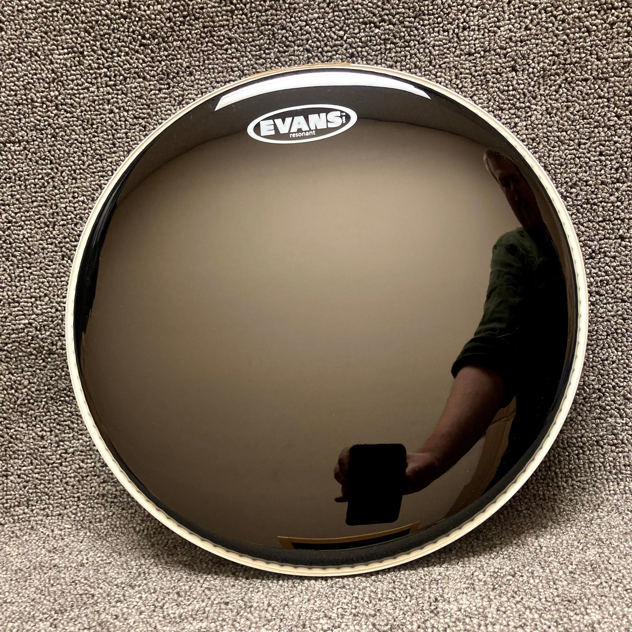 NOS Evans 13 Extra Thin Resonant Black Drum Head TT13RBG Mountain Music