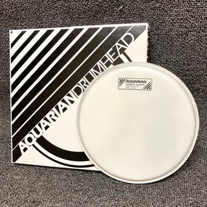 NOS Aquarian 8" Hi-Frequency Texture Coated White Drum Head TCHF8