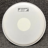 NOS Aquarian 8" Focus X Power Dot Coated White Drum Head TCFXPD8