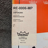 NOS Remo 6" Emperor Renaissance Crimplock Drum Head RE-0006-MP