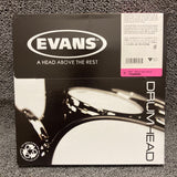 NOS Evans 6" MX Tenor Smooth White Drum Head TT06MXW