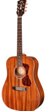 Guild D-120 Dreadnought Acoustic Guitar All-Solid Mahogany w/ Deluxe Soft Case