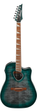 Ibanez ALT30FM Altstar Acoustic Electric Guitar Emerald Doom Burst