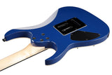 Ibanez Gio GRGA120QA Transparent Blue Electric Guitar